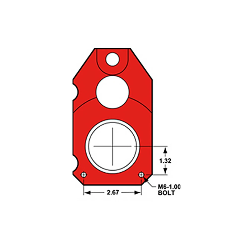 Chevrolet GMC S10 S15 1982-92 conversión de disco trasero rotores estándar freno de estacionamiento Foto 2 de 4