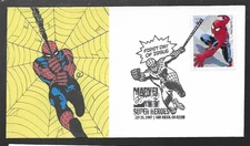 SPIDER MAN MARVEL COMICS SUPER HEROES 2007 UNKNOWN CACHET FDC UNADDR