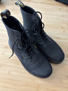 Dr. Martens Boots Size 9 Doc Martens AW004 Black Leather Lace Up Y2K AW0044 8A88 Dr Martens Aw004 In Men main image 4