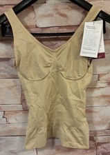 Jockey Generation Beige Core Body Smoothing Tank Top. Moderate Support. Medium.
