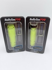 BaByliss PRO FX ONE LO PRO FX Clipper  Trimmer Neon COMBO SET - NEW