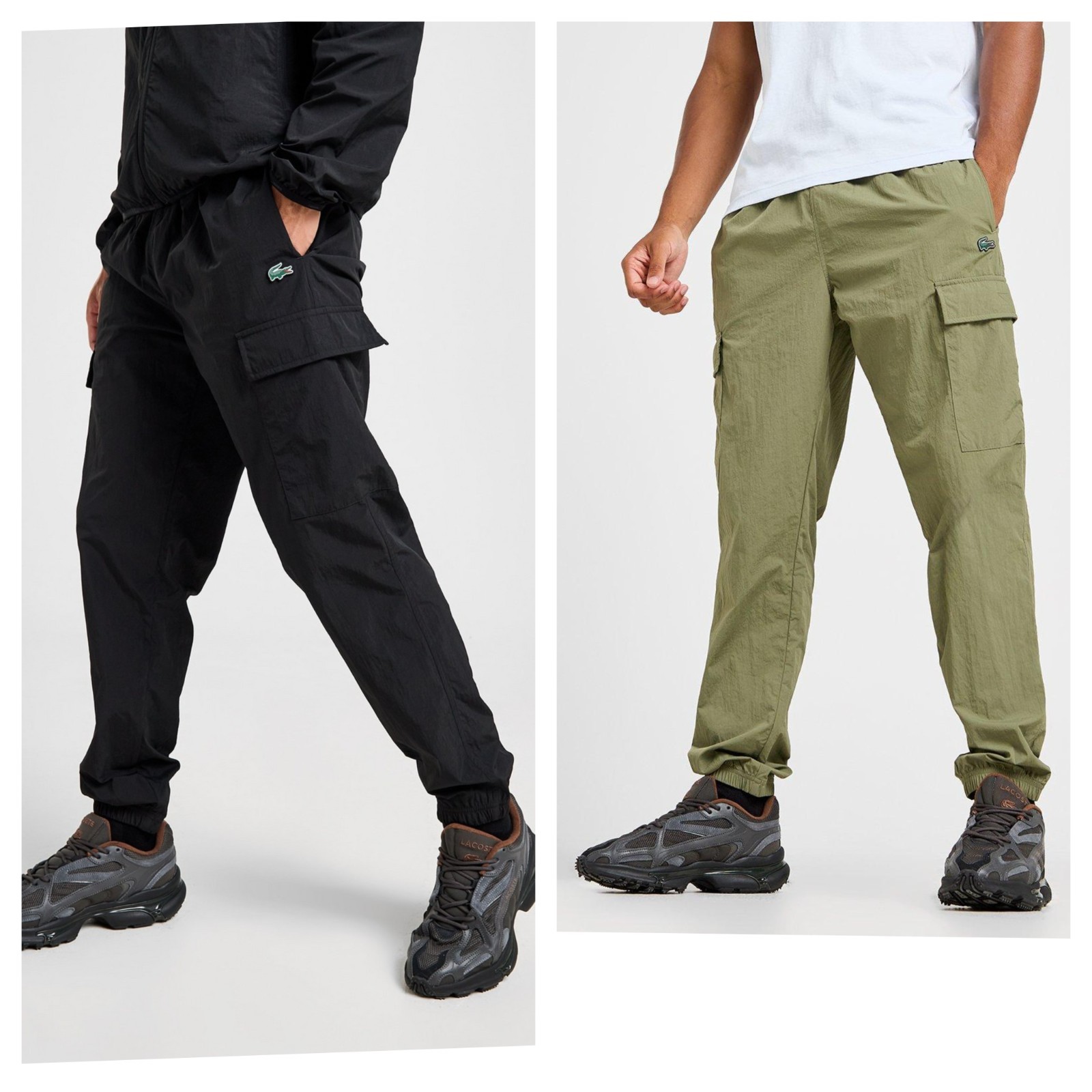 PANTALÓN DE CHÁNDAL TEJIDO CARGO PARA HOMBRE LACOSTE PANTALONES PANTALONES PANTALONES NUEVOS CON ETIQUETAS PRECIO DE VENTA SUGERIDO POR EL FABRICANTE 90 £