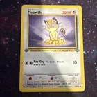 Pokémon Meowth - (56/64) - 1st Edition  Jungle
