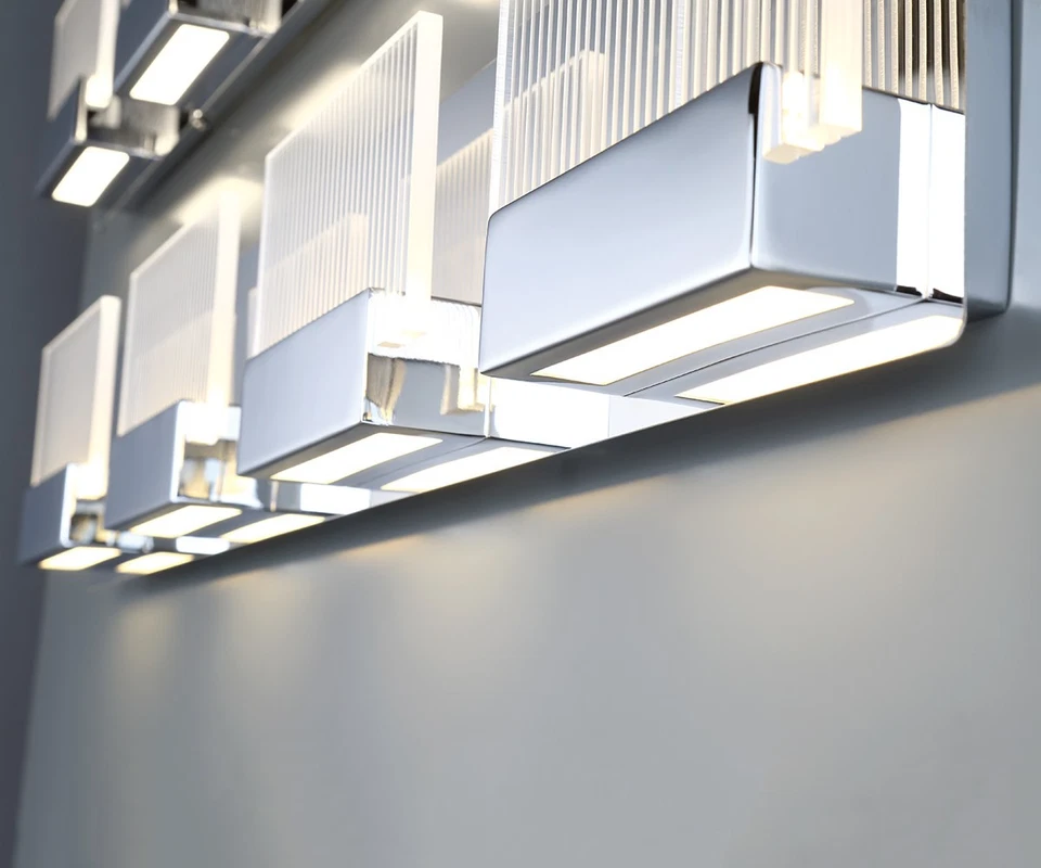 Eurofase Lighting 31440 Sonic 4 Light 30"W LED Bathroom Vanity - Chrome - Image 3 of 4