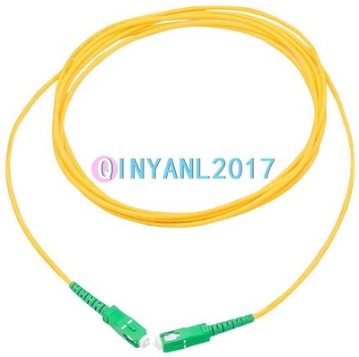 SC/APC Simplex Singlemode Fiber Optic Patch Cord Cable 3.0mm FTTH PVC Jumper 30M