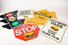 Kodak Traffic Stopper Signs A10-81 (90) Camera Store Advertisement V21