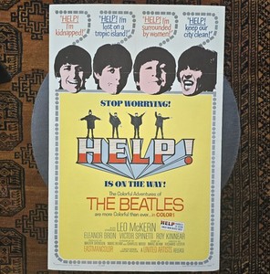 Beatles Help Poster | eBay