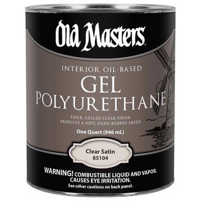 Old Masters 85104 Interior Clear Oil Based Gel Polyurethane 1 qt.