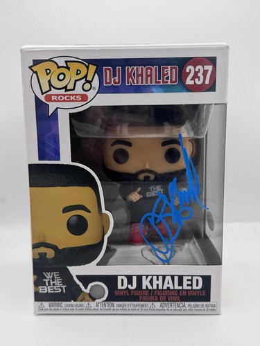 DJ Khaled "We the Best" AUTOGRAPH Signed Rocks 237 Funko Pop Vinyl Figure ACOA