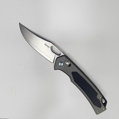SRM Knives Retriever 9203-AK Ambi Lock Aluminum & G10 Folding 140Cr Knife 9203AK
