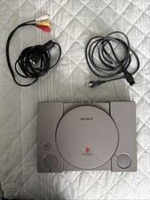 Sony PlayStation 1 Game Console. Console And Cables ONLY.