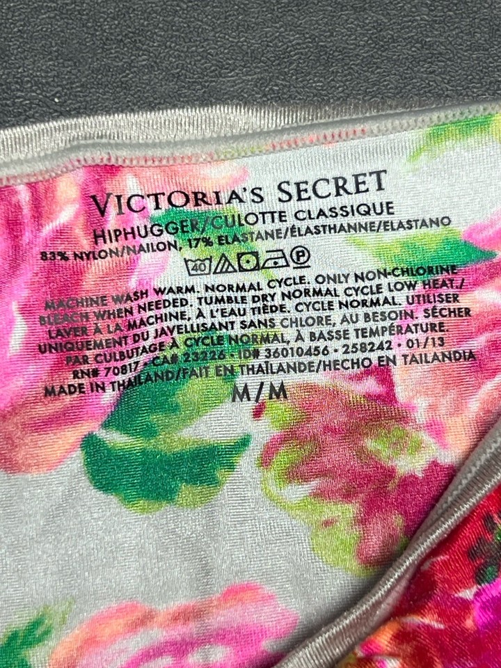Chaussettes Victoria's Secret – Équipage Rose Albany – Taille Unique (neuves)