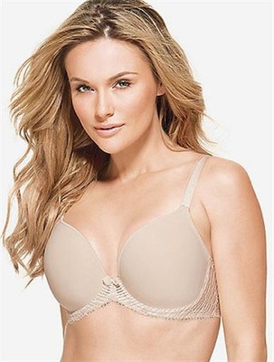 NWOT Wacoal 32DD La Femme T-Shirt Beige 853117 Underwire Bra 127317