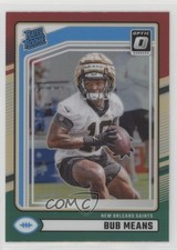 2024 Panini Donruss Rated Rookie Optic Preview Red & Green Prizm Bub Means 09if