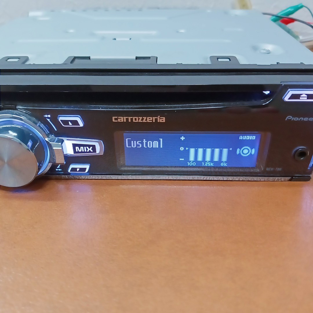 Pioneer Carrozzeria DEH-790 1DIN Car Audio CD USB AUX Used Tested