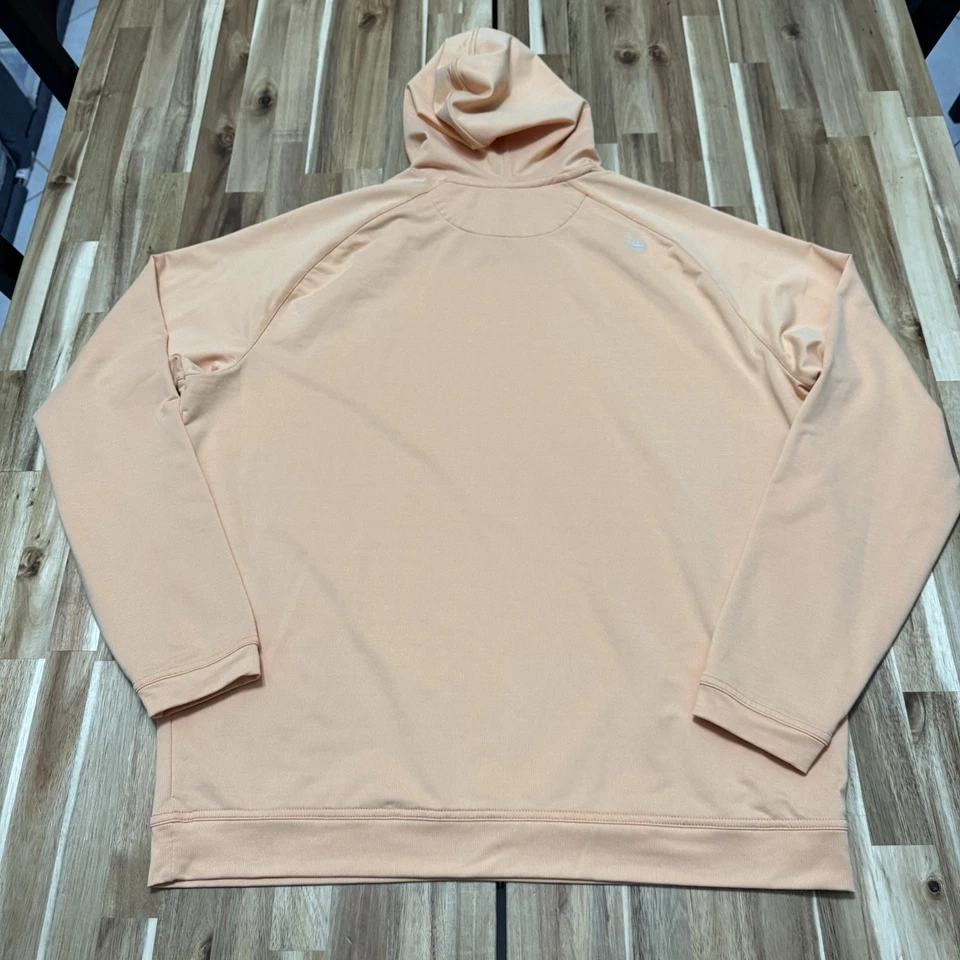 Sudadera con Capucha Peter Millar Para Hombre L Melocotón Rendimiento Ligera Elastizada Golf Con Capucha Foto 4 de 4