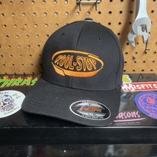 Kool - Stop - Black Flex Fit Large-XL Black Baseball Cap-Hat