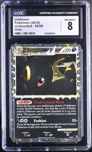 Umbreon graded CGC 8 for sale on eBay