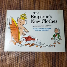 The Emperor's New Clothes Andersen 1977 Illustrated Children's Book Scholastic