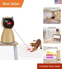 Automatic Interactive Cat Laser Toy: USB Rechargeable Adjustable Angle