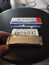 Bluesband Hohner International Harmonica C Original Box Unused W/Manual