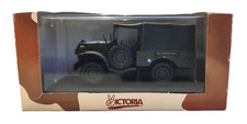 SCARCE VICTORIA R047 DODGE WC51 WEAPONS CARRIER CLOSED US ARMY  1:43 SCALE BOXED