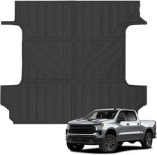 Truck Bed Mat Compatible with 2019-2024 2025 Chevy Silverado 1500  GMC Sierra 1