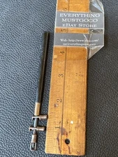 ANTIQUE PIN VISE WATCHMAKER JEWELER MACHINIST PRECISION TOOL WOOD HANDLE 3 TIPS