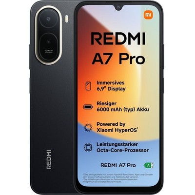 B-Ware Xiaomi Redmi A7 Pro 64 GB Black Dual SIM Smartphone Handy Mobiltelefon