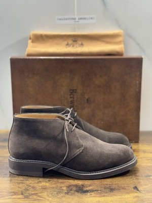 Berwick 1707 Polnischer Kopf Moro Suede Vibram Boden Herren 40