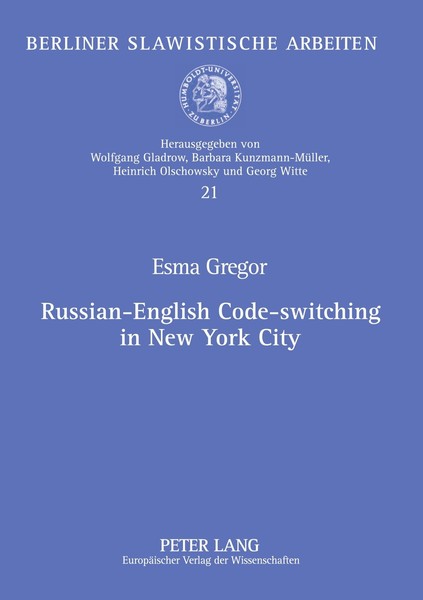 Russian-English Code-Switching In New York City Esma Gregor-image