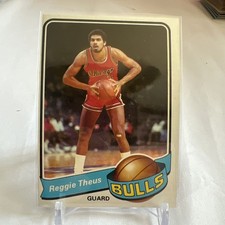1979-1980 Topps Basketball #44 Reggie Theus Chicago bulls Actual Shipping Cost