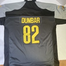 CFL Hamilton Tiger-Cats #82 Steven Dunbar Jersey Men’s Large Black Football