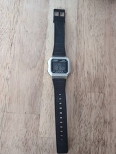 Casio W-217HM-7B Illuminator Alarm Chronograph Black Resin Digital Watch/Basket