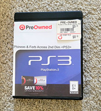 Phineas and Ferb Across the 2nd Dimension (Sony PS3, 2011) E10+ NTSC-U/C
