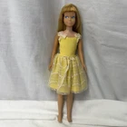 vintage bend leg skipper Doll Matte Barbie 1960s blonde flower girl dress F27B