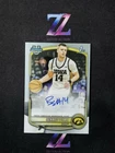 25-26 Bowman Chrome Bennett Stirtz 1st Bowman Chrome Prospect Autographs #2 -CCQ