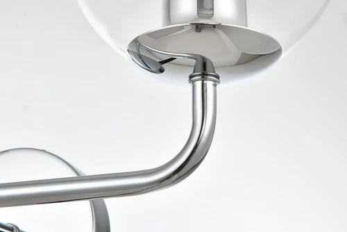 Elegant Lighting LD7321W19 Genesis 2 Light 10" Tall Bathroom - Brass - Picture 11 of 12