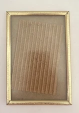 Vintage Gold Tone Picture Frame for 4 x 6 Photo Tabletop SALE!