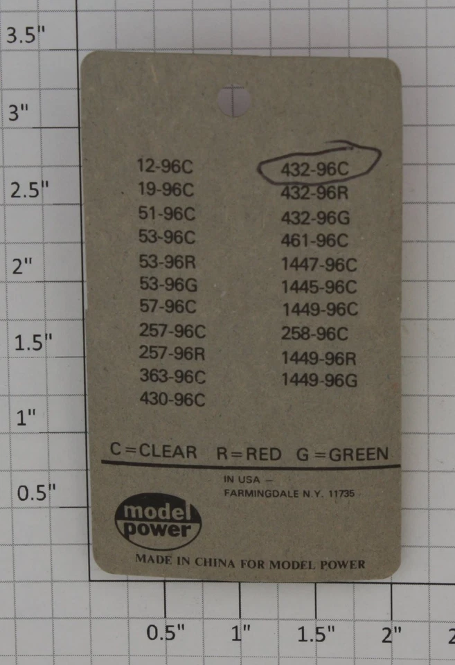 Model Power 432960 18 Volt Screw Base Clear Large #432 Light Bulbs (Pack of 2) - Image 2 of 2