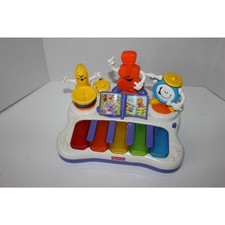 Fisher price little superstar jammin band ligth up piano arms move musical 2008