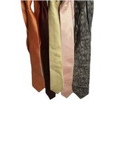 Men  s Tie Collection In Various Sizes and Colors Featuring 6ties/2handkerchiefs