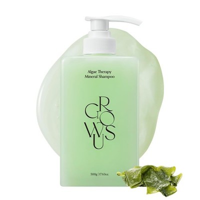 GROWUS Algae Therapy Mineral Shampoo 500 ml fettige Talgschuppen *UK-VERKÄUFER*