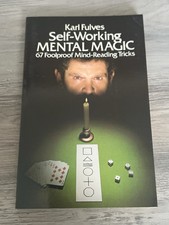 Karl Fulves Self-Working Mental Magic 1979 67 Foolproof Mind-Reading Tricks Book
