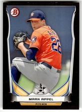 2014 Bowman Draft #TP-4 Mark Appel Top Prospects Black Houston Astros Baseball