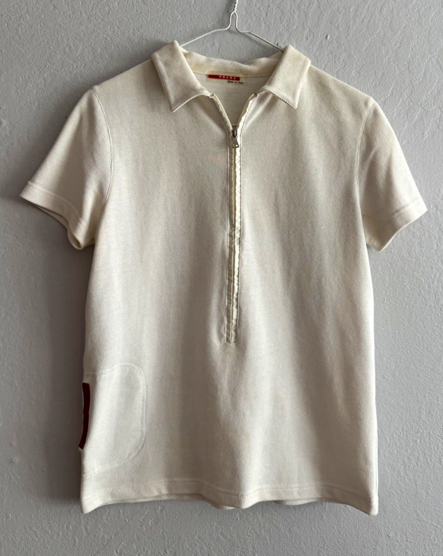25+ PRADA Short Sleeve White Shirts for Men for sale | Updated Oct