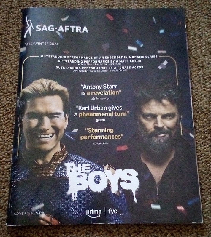 SAG-AFTRA Magazine -  The Boys: Antony Starr And Karl Urban - Fall / Winter 2024