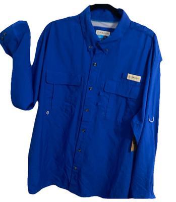Magellan Fishing Shirt, Men's Laguna Madre Fish Gear Relaxed Fit, Short Sleeve
