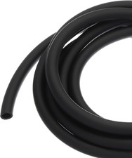 PVC Petrol Fuel Line Hose 3/16" X 5/16" 6.6Ft Black for Chainsaws Lawn Mower Str