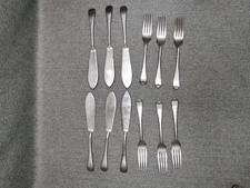 Vintage cutlery bundle all mixed materials epns & Others 